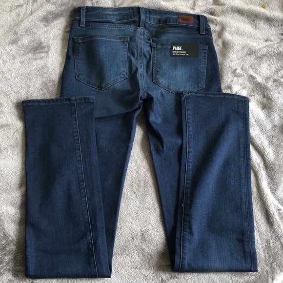 PAIGE Women’s Straight Leg Jeans - Picture 1 of 8